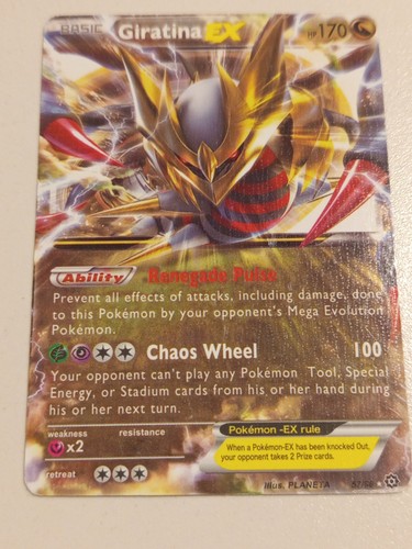 Carte pokémon giratina - carte,