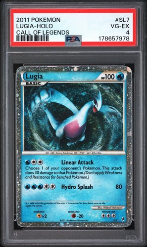 Carta pokémon lugia shiny - carta,