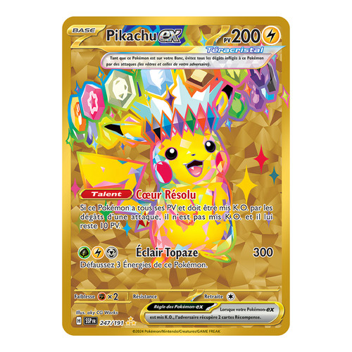 Pikachu 247 191 carta - 247/191,