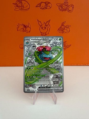 Carta pokemon venusaur - carta,