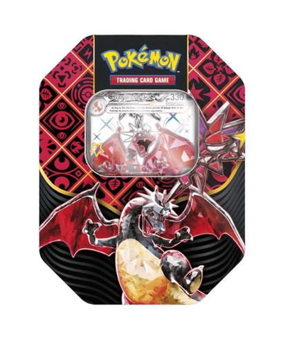 Charizard tin collezione - tin,