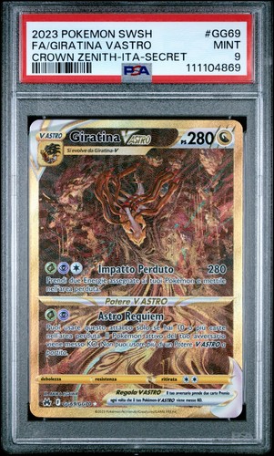 Carta pokemon giratina astro - carta,