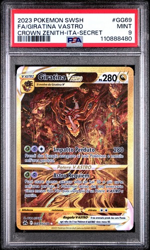 Carta pokemon giratina astro - carta,