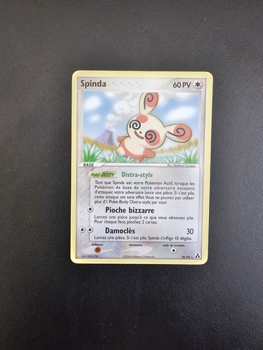 Carte pokemon spinda 92 - carte, 26/92