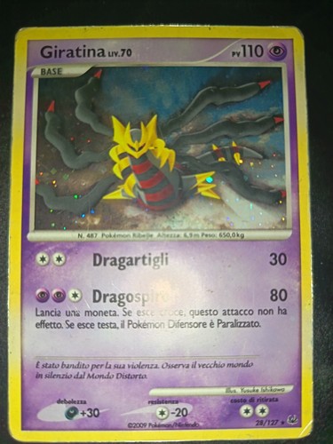 Carta pokemon giratina - 💫carta,