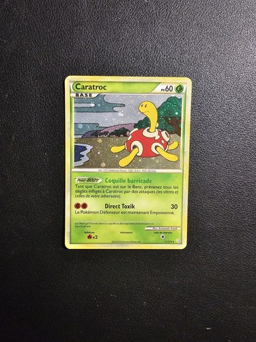 Carte pokémon caratroc - carte,