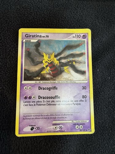 Carte pokemon giratina - fr,