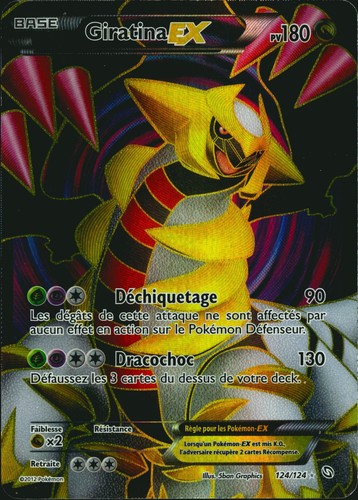Carta pokemon giratina - carta, giratina-ex