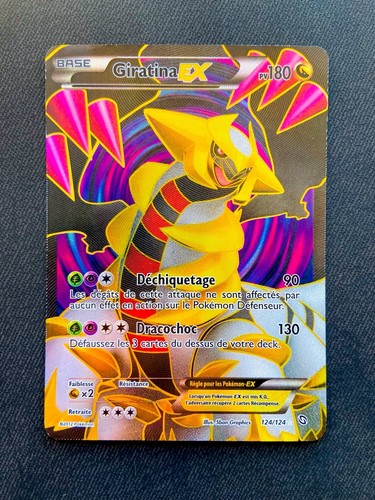 Carte pokémon giratina - carte, ex