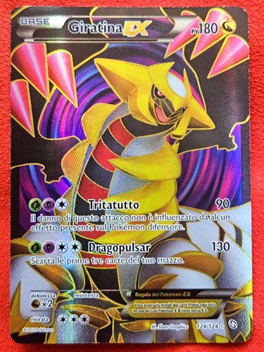 Carta pokemon giratina full - carta,
